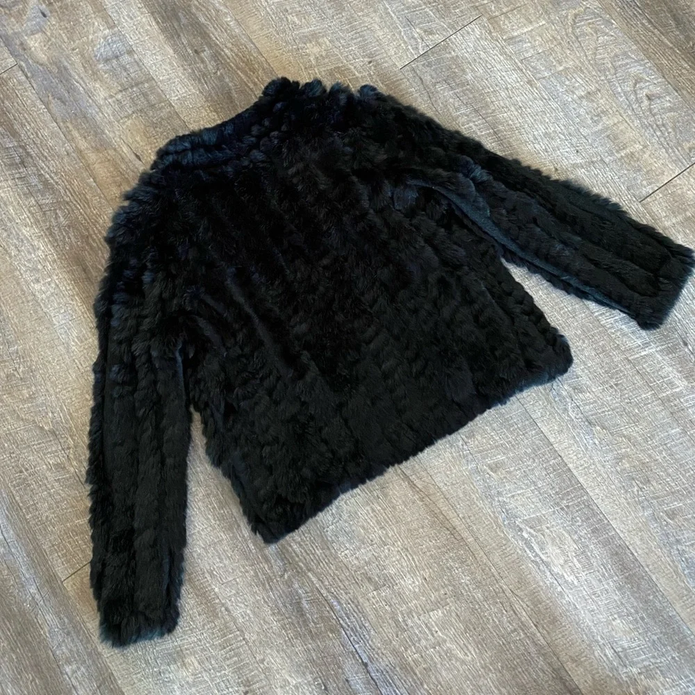 Heartloom Black Faux Fur Jacket - Picture 10 of 14